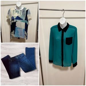 Wilfred, Guess, and Citizens of humanity jeans